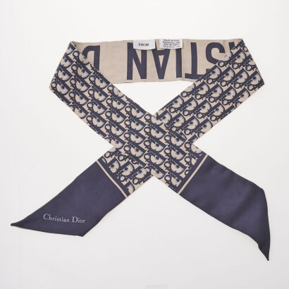 Christian Dior Oblique Mitzah Scarf