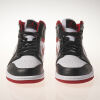 Nike Jordan 1 Mid Gym Red Black White Shoes - 2