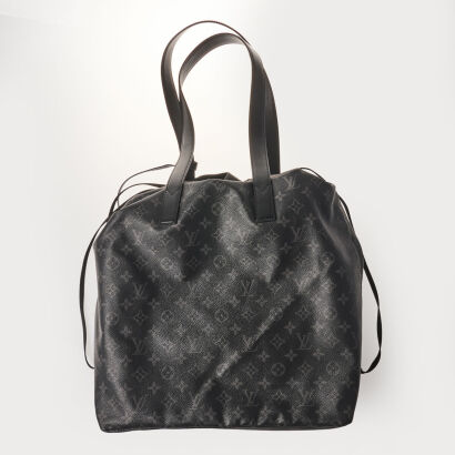 Louis Vuitton Monogram Eclipse Cabas Drawstring Bag