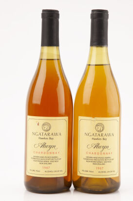 (2) 1987 Ngatarawa Alwyn Chardonnay, Hawkes Bay