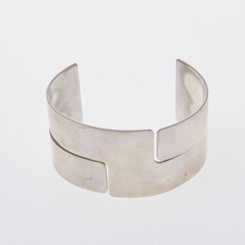 Dinh Van Sterling Silver 70s Cuff
