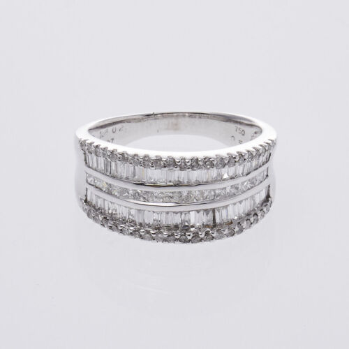 18ct Modern Diamond Dress Ring