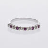18ct Ruby and Diamond Band