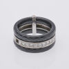 Guy Laroche Ceramic and Diamond Ring