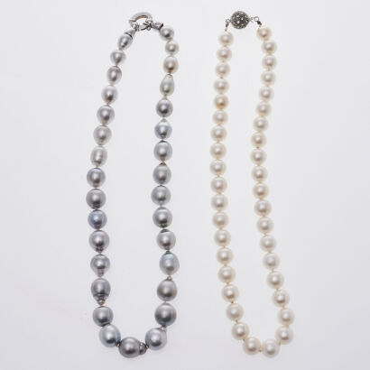 Collection of Two Pearl Necklaces