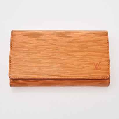 Louis Vuitton Mandarin Epi Porte Tresor Wallet