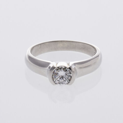 Platinum Diamond Solitaire Ring