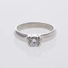 Platinum Diamond Solitaire Ring