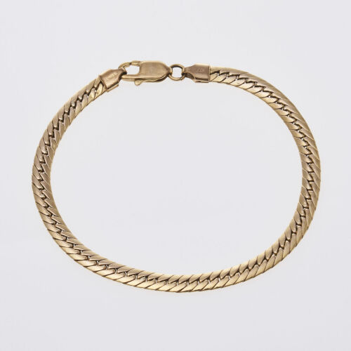 9ct Gold Curb Link Bracelet