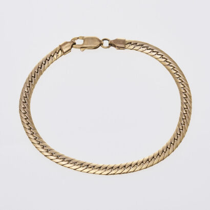 9ct Gold Curb Link Bracelet