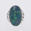 Large Mosaic Opal Ring
