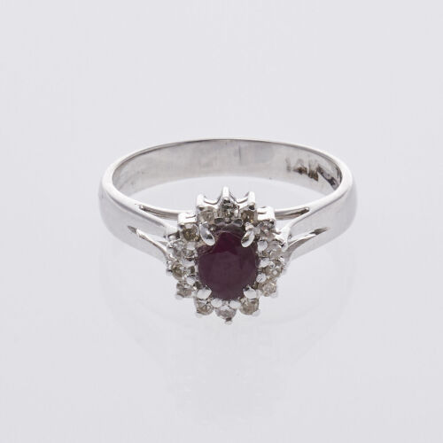 14ct Ruby and Diamond Ring