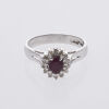 14ct Ruby and Diamond Ring