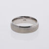 9ct White Gold Band