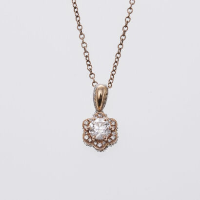 18ct Diamond Pendant