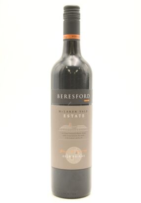 (1) 2018 Beresford Estate Blewitt Springs Shiraz, McLaren Vale