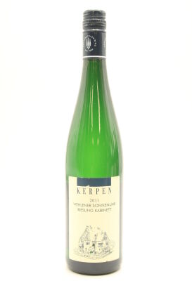 (1) 2011 Weingut Kerpen Wehlener Sonnenuhr Riesling Kabinett, Mosel
