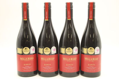 (4) 2013 Mills Reef Elspeth Syrah, Gimblett Gravels [BC95]