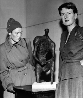 PHOTOGRAPHER UNKNOWN Alison Duff and Molly Macalister
