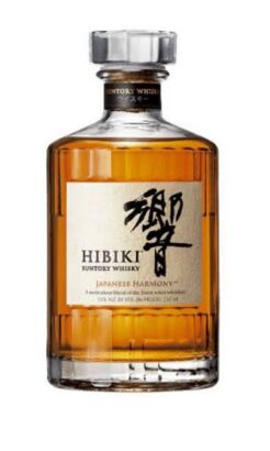 (1) Hibiki Japanese Harmony Blended Whisky, 43% ABV