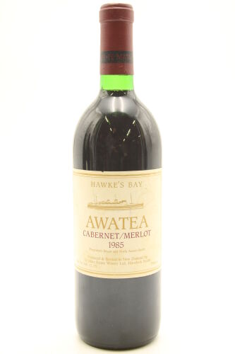 (1) 1985 Te Mata Estate 'Awatea' Cabernets Merlot, Hawke's Bay