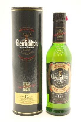 (1) Glenfiddich Special Reserve 12 year old Single Malt Scotch Whisky, circa 1980/90's, 40%ABV, 350ml