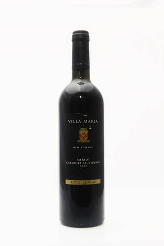 (1) 2000 Villa Maria Reserve Merlot/Cabernet Sauvignon