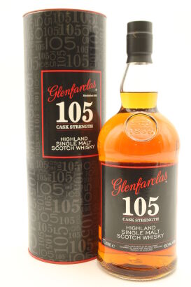 (1) Glenfarclas 105 Cask Strength Highland Single Malt Scotch Whisky, 60%ABV, 1000ml