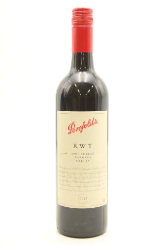 (1) 2007 Penfolds RWT Bin 798 Shiraz, Barossa Valley [JO95]