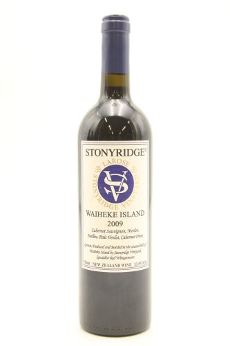 (1) 2009 Stonyridge Vineyard Larose, Waiheke Island