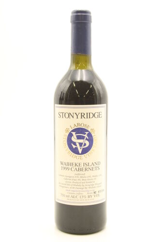 (1) 1999 Stonyridge Vineyard Larose, Waiheke Island
