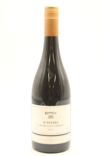 (1) 2005 Seppelt St Peters Great Western Vineyards Shiraz, Australia [JR18] [JO95]