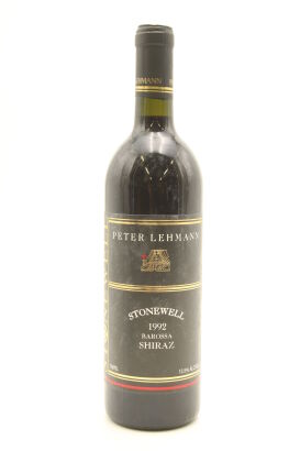 (1) 1992 Peter Lehmann Stonewell Shiraz, Barossa Valley [JO93]