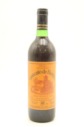 (1) 1978 Berceo 'Gonzalo de Berceo' Gran Reserva, Rioja DOCa