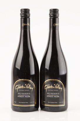 (2) 2013 Gibbston Valley Reserve Pinot Noir, Central Otago