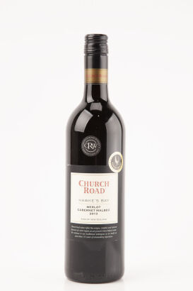 (1) 2013 Church Road Merlot Cabernet Malbec