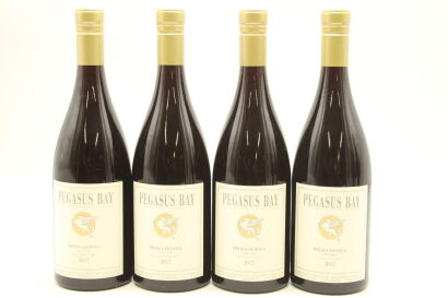 (4) 2012 Pegasus Bay Prima Donna Pinot Noir, Waipara [BC96]