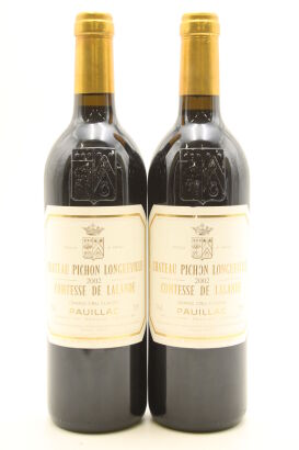 (2) 2002 Chateau Pichon Longueville Comtesse de Lalande, Pauillac