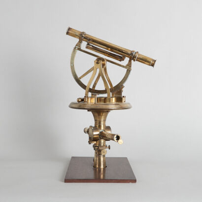 An Early 19th Century Brass Adams Transit Theodolite
