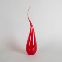 A Katie Brown Modernist Studio Art Glass Piece