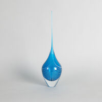 A Katie Brown Modernist Studio Art Glass Piece
