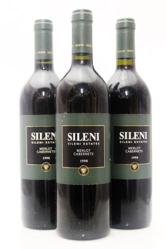 (3) 1998 Sileni Estate Merlot/Cabernet Sauvignon