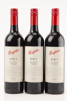 (3) 2008 Penfolds RWT Shiraz, South Australia