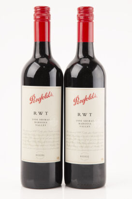 (2) 2008 Penfolds RWT Shiraz, South Australia