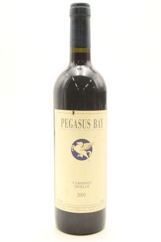 (1) 2001 Pegasus Bay Cabernet Merlot, Waipara