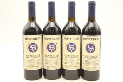 (4) 1997 Stonyridge Vineyard Larose, Waiheke Island