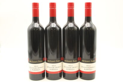 (4) 2014 McLean's Farm Master Shiraz, Barossa