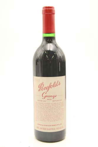 (1) 1996 Penfolds Grange Bin 95, Australia [JR18] [RP95] [WE96] [JO98]