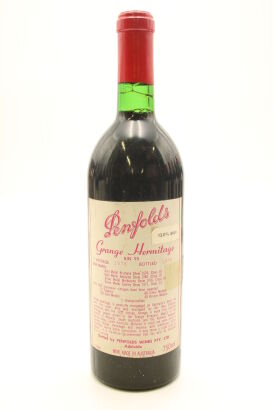 (1) 1975 Penfolds Grange Bin 95, South Australia [JR18] (Recorked in 2003)