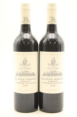 (2) 2009 Saltram Mamre Brook Cabernet Sauvignon, Barossa Valley